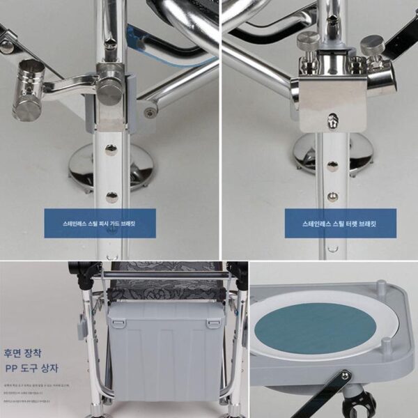 헝관 낚시 의자 액세서리 보관함, 포탑형 물고기 미끼 트레이 랙, 우산형 랙, 컵 홀더, 리프팅 다리, 발톱 도구 상자 버클