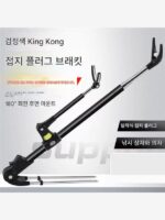 블랙 다이아몬드 낚싯대 홀더 두꺼운 초경량 낚싯대 홀더 지면 삽입형 접이식 이동식 낚싯대 의자 낚싯대 상자 낚싯대 랙 - 이미지 2