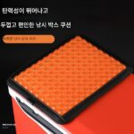 낚시 좌석 쿠션 작은 빵 엉덩이 통증 방지 두꺼운 벌집 젤 실리콘 낚시 의자 낚시 상자 방수 작은 좌석 쿠션 - 이미지 2