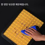 낚시 좌석 쿠션 작은 빵 엉덩이 통증 방지 두꺼운 벌집 젤 실리콘 낚시 의자 낚시 상자 방수 작은 좌석 쿠션 - 이미지 3