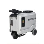 스마트 전기 자전거 가방 20인치 탑승 여행용 전기 자전거 가방은 탈 수 있으며 새로운 경량 트롤리 케이스로 만들 수 있습니다. - 이미지 3