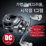 폭발 방지 라인, 사운드 DC 워터 드롭 휠 더블 브레이크 정품 더블 컵 마이크로 오브젝트 장거리 캐스팅 유니버설 블랙 루어 낚시릴 Lm