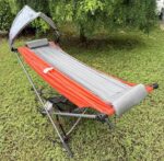 Mockone 휴대용 야외 다기능 접이식 해먹 캠핑 접이식 침대 휴대용 해먹 (햇빛 가리개 포함) - 이미지 2