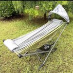 Mockone 휴대용 야외 다기능 접이식 해먹 캠핑 접이식 침대 휴대용 해먹 (햇빛 가리개 포함) - 이미지 4