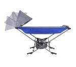 Mockone 휴대용 야외 다기능 접이식 해먹 캠핑 접이식 침대 휴대용 해먹 (햇빛 가리개 포함) - 이미지 5