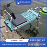 알루미늄 합금 다기능 접이식 리프팅 휴대용 낚시 의자 95° 전복 방지 디자인 초경량 소형 낚시 플랫폼 - 이미지 2