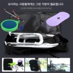 낚시 의자 등받이 가방 두꺼워진 다기능 범용 소형 가방 이중 낚싯대 상자 낚싯대 보관 하드 가방 낚싯대 액세서리 - 이미지 4