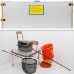 특별 할인 새 알루미늄 합금 대형 낚시 플랫폼 접이식 스테인리스 스틸 소형 낚시 플랫폼 낚시 장비 낚시 의자 낚시 상자 액세서리 정리 - 이미지 4