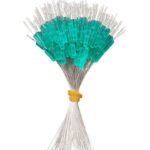 매우 좁은 낚시 공간 콩 작은 대량 300개 고투명 실리콘 매우 경쟁력 있는 라인 그룹 작은 액세서리 - 이미지 5