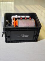 전자동 소형 턴오버 박스 10000 유량 전달 미세여과기 어항 필터 자동 역세척 하수 - 이미지 2