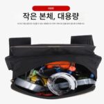 낚시 의자 등받이 가방 두꺼워진 다기능 범용 소형 가방 이중 낚싯대 상자 낚싯대 보관 하드 가방 낚싯대 액세서리 - 이미지 4