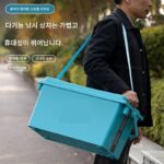 하드쉘 단열 낚시 상자, 휴대용 낚시통 및 의자, 2-in-1 낚시 상자, 정리 세일 - 이미지 2