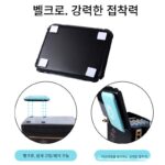 Aoqifeng 낚시 상자 좌석 쿠션 두꺼워진 반발 메모리 PU 좌석 쿠션 방수 내마모성 미끄럼 방지 스폰지 낚시 상자 낚시 의자 좌석 쿠션 - 이미지 4