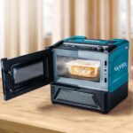 마키타 MW001G 충전식 전자레인지, 방진 및 방수, 야외 건설 현장에 적합, 40V 리튬 배터리 - 이미지 4