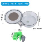 미끼 트레이를 완전히 자석으로 고정하는 범용 낚시 미끼 통 오픈 미끼 통 강력한 자석 와이어 드로잉 트레이 낚시 상자 낚시 의자 전용 휴대용 접이식 - 이미지 4