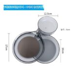 미끼 트레이를 완전히 자석으로 고정하는 범용 낚시 미끼 통 오픈 미끼 통 강력한 자석 와이어 드로잉 트레이 낚시 상자 낚시 의자 전용 휴대용 접이식 - 이미지 5