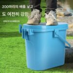 휴대용 낚시통 단열 상자 낚시 특수 좌석 휴대용 낚시통 낚시 의자 2-in-1 낚시 상자 특별 정리 - 이미지 2