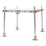 스테인리스 스틸 클리어런스 낚시 플랫폼 소형 알루미늄 합금 낚시 상자 액세서리 새로운 낚시 장비 접이식 특별 가격 대형 낚시 플랫폼 낚시 의자 - 이미지 4