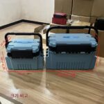 낚시용 어깨끈 보온 박스 무료 증정, 휴대용 낚시통 및 낚시 의자, 2-in-1 낚시 박스, 특별 클리어런스 세일 - 이미지 4