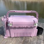 낚시용 어깨끈 보온 박스 무료 증정, 휴대용 낚시통 및 낚시 의자, 2-in-1 낚시 박스, 특별 클리어런스 세일 - 이미지 5