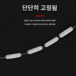 대용량 공간 콩 300개 원통형 실리콘 콩 탑 콩 폴 콩 낚시 메인 라인 그룹 액세서리 - 이미지 2