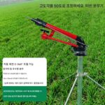 풍수 50 터빈 분무 관개용 분무기 자동 회전 스프링클러 관개용 관수 인공물 농업용 가뭄 방지 고압 노즐 원격 - 이미지 2
