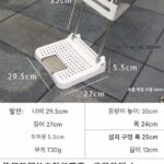 낚시 상자 등받이 좌석 방수 소프트 탄성 쿠션 액세서리 수정 및 설치 벤치 크기 범용 낚시 상자에 적합 - 이미지 2