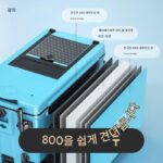 낚시상자 2023년 신형 낚시상자 풀세트 고급 낚시의자에 앉을 수 있는 2-in-1 낚시용품 다기능 수납함 바퀴달린 - 이미지 3