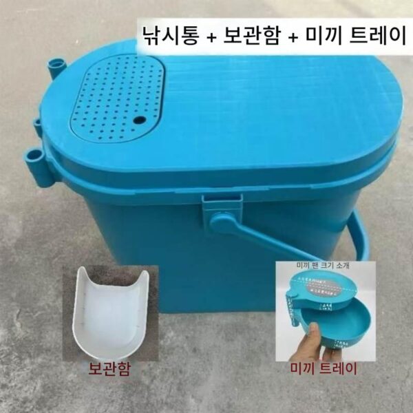 낚시의자 2in1 낚시상자 특별 클리어런스 세일 피쉬포크 신형 싯온 낚시상자 소형 낚시통 뗏목낚시