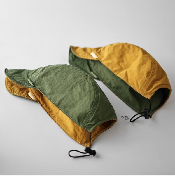 남녀 공용으로 사용 가능한 새로운 여름용 양면 속건 접이식 야구 모자, 야외 사이클링 및 러닝 스포츠용 선햇