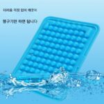 낚시 상자 시트 쿠션 작은 빵 2세대 시원한 시트 쿠션 여름 3차원 실리콘 통기성 방수 젤 낚시 의자 범용 시트 쿠션 - 이미지 4