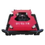 원격 제어 잔디 깎는 기계 크롤러 과수원 제초기 잔디 깎는 기계 농경지 개간 전기 4륜 구동 자주식 잔디 깎는 기계 - 이미지 5