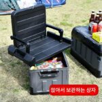 야외 캠핑 보관함 차량 적재 용량 차량 홈 캠핑 보관함 상자 좌석 낚시 상자 대용량 - 이미지 3