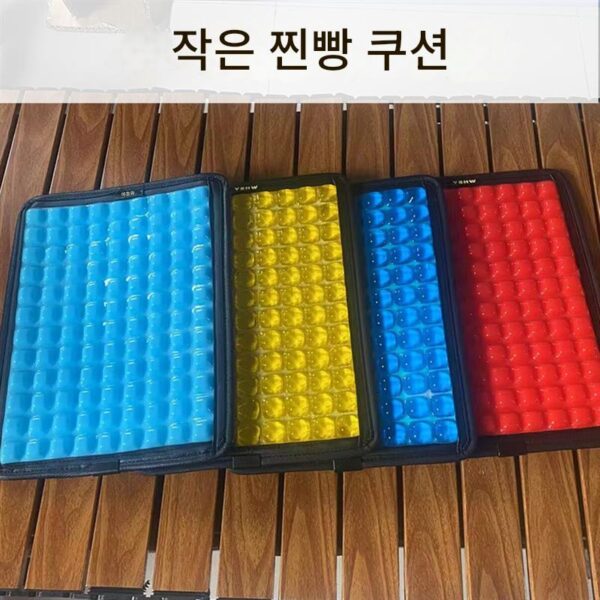 낚시 상자 작은 찐빵 좌석 쿠션 특수 좌석 쿠션 낚시 상자 좌석 쿠션 낚시 의자 쿠션 통기성 여름 시원 방수 고탄성 젤