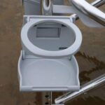 헝관 낚시 의자 액세서리 보관함, 포탑형 물고기 미끼 트레이 랙, 우산형 랙, 컵 홀더, 리프팅 다리, 발톱 도구 상자 버클 - 이미지 3