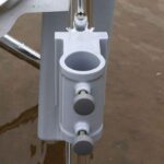 헝관 낚시 의자 액세서리 보관함, 포탑형 물고기 미끼 트레이 랙, 우산형 랙, 컵 홀더, 리프팅 다리, 발톱 도구 상자 버클 - 이미지 4