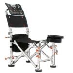 볼 낚시 상자가 있는 새로운 낚시 의자, 접이식 낚시 의자 커버, 알루미늄 합금 낚시 의자, 들어올릴 수 있는 낚시 의자 제조업체