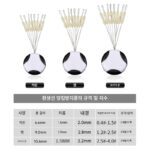 서브라인 스플리터, 실리콘 엉킴 방지 빈 헤링본 스플리터, 스페이스 빈 엉킴 방지 더블 후크 스플리터용 낚시 액세서리 - 이미지 4