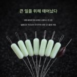 대량의 거대 우주콩 실리콘 철갑상어 우주콩 큰 콩 블랙핏 낚시 소형 액세서리 낚시 장비 - 이미지 3