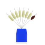 대량의 거대 우주콩 실리콘 철갑상어 우주콩 큰 콩 블랙핏 낚시 소형 액세서리 낚시 장비 - 이미지 5