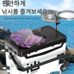 낚시의자용 낚시상자 쿠션, 두껍고 방수, 속건성, 고탄성으로 엉덩이 통증을 예방합니다.