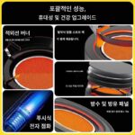 독일산 야외 휴대용 스토브 카세트 스토브 가스 스토브 캠핑 피크닉 장비 스플릿 티 스토브 - 이미지 3