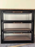 알루미늄 프로파일 해양 보드 보관 랙 자작나무 아크릴 슈퍼마켓 진열장 홈 카트 진열장