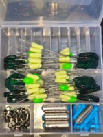 대형 우주콩 세트, 실리콘 우주콩, 푸른 철갑상어 자이언트, 대형 콩줄 세트 액세서리, 낚시용품