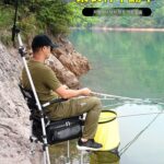 Yezu 2025 초경량 낚시 상자 야외 낚시 전지형 다기능 의자 접이식 리프팅 다리 휴대용 낚시 의자 - 이미지 3