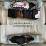 [저가항공사 아티팩트 U자형 베개] 옷을 넣어둘 수 있는 U자형 베개, 휴대용 여행 및 장거리 비행 보관용 U자형 베개 가방 - 이미지 5