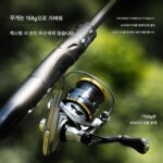 치렌 웨인 루야 스피닝 휠 심리스 장거리 얕은 라인 컵 낚싯릴 카본 파이버 로커 암 낚싯릴 - 이미지 2