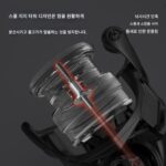 치렌 웨인 루야 스피닝 휠 심리스 장거리 얕은 라인 컵 낚싯릴 카본 파이버 로커 암 낚싯릴 - 이미지 4