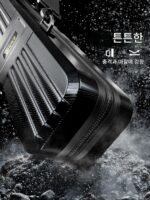 Lanweike 하드쉘 낚시 장비 보관 가방 새로운 낚싯대 가방 대용량 낚싯대 보호 가방 방수 낚싯대 가방 - 이미지 3