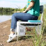 낚시 상자 시트 쿠션 엉덩이 통증 방지 두꺼운 낚시 의자 시트 쿠션 통풍 통기성 방수 낚시 특수 쿠션 실리콘 고탄성 - 이미지 5